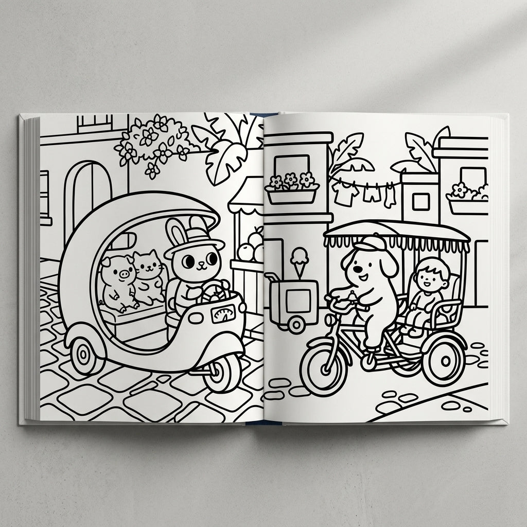 MiCuba, Coloring Book! Volume 2