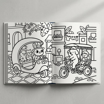 MiCuba, Coloring Book! Volume 2