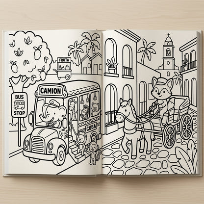 MiCuba, Coloring Book! Volume 2