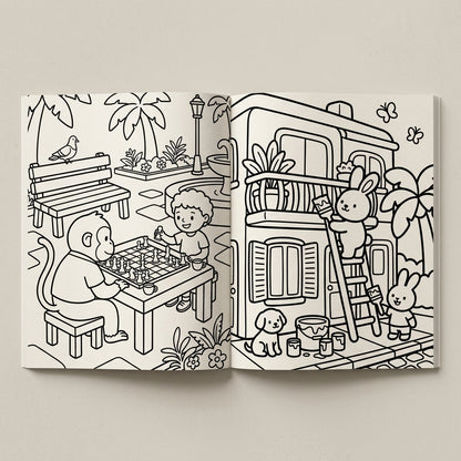 MiCuba, Coloring Book! Volume 1