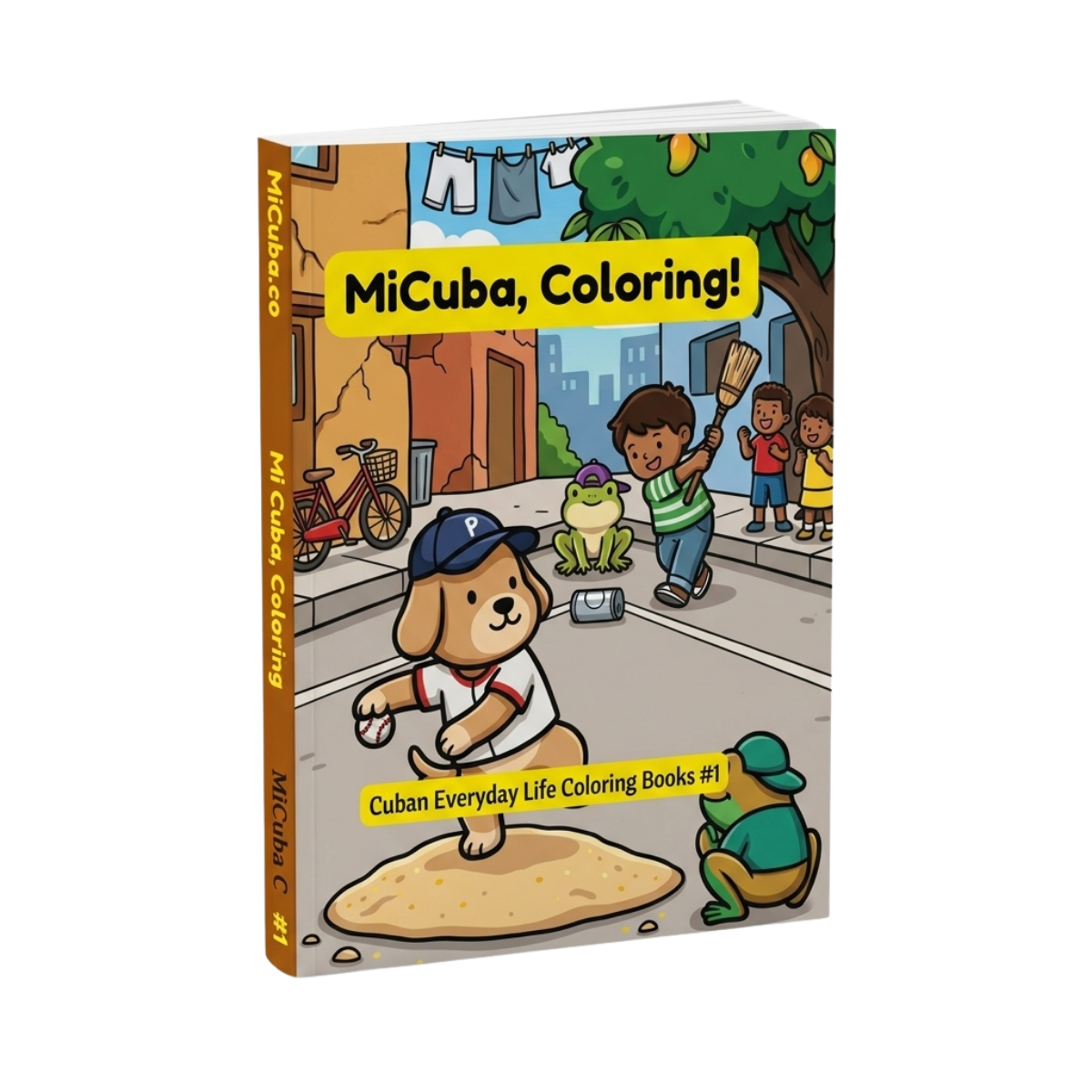 MiCuba, Coloring Book! Volume 1